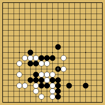 棋譜解説図（数字、記号入り）