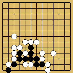 棋譜解説図（数字、記号入り）