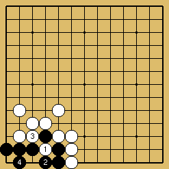 棋譜解説図（数字、記号入り）