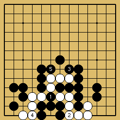 棋譜解説図（数字、記号入り）