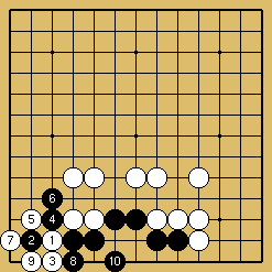 棋譜解説図（数字、記号入り）