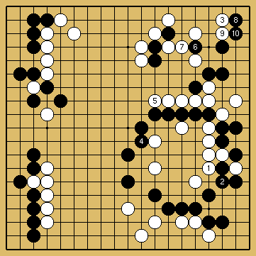 棋譜解説図（数字、記号入り）