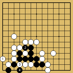 棋譜解説図（数字、記号入り）