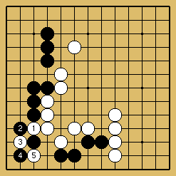 棋譜解説図（数字、記号入り）