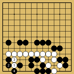 棋譜解説図（数字、記号入り）