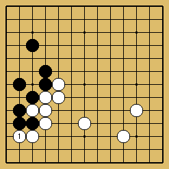 棋譜解説図（数字、記号入り）