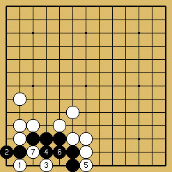 棋譜解説図（数字、記号入り）