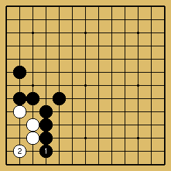 棋譜解説図（数字、記号入り）