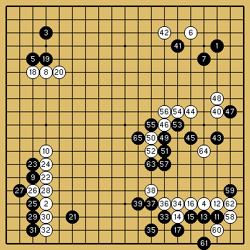 棋譜解説図（数字、記号入り）