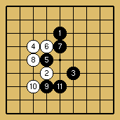 棋譜解説図（数字、記号入り）