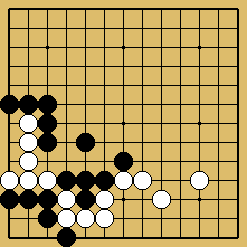 棋譜解説図（数字、記号入り）