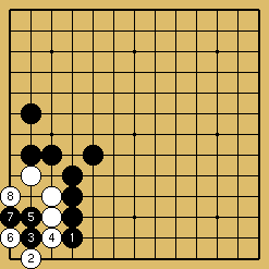 棋譜解説図（数字、記号入り）