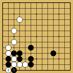 棋譜解説図（数字、記号入り）