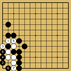棋譜解説図（数字、記号入り）