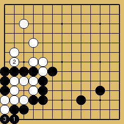 棋譜解説図（数字、記号入り）
