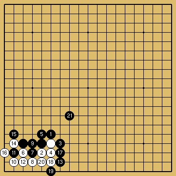 棋譜解説図（数字、記号入り）