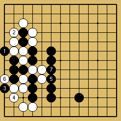 棋譜解説図（数字、記号入り）