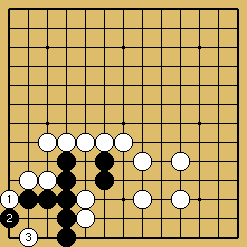 棋譜解説図（数字、記号入り）