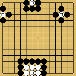 棋譜解説図（数字、記号入り）