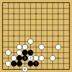 棋譜解説図（数字、記号入り）