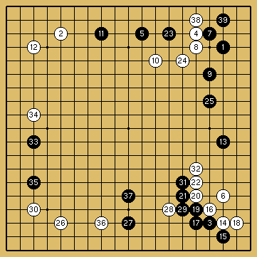 棋譜解説図（数字、記号入り）