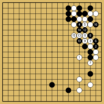 棋譜解説図（数字、記号入り）