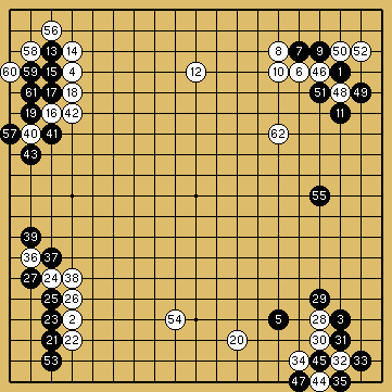 棋譜解説図（数字、記号入り）