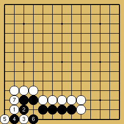 棋譜解説図（数字、記号入り）