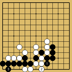 棋譜解説図（数字、記号入り）