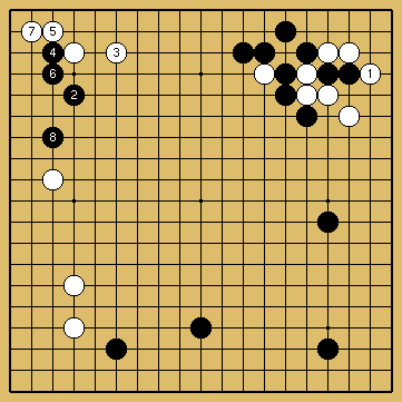 棋譜解説図（数字、記号入り）