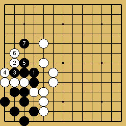 棋譜解説図（数字、記号入り）