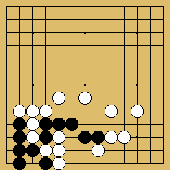 棋譜解説図（数字、記号入り）