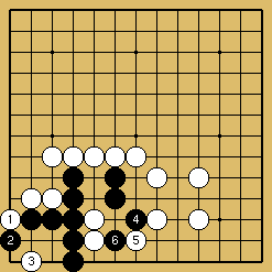 棋譜解説図（数字、記号入り）