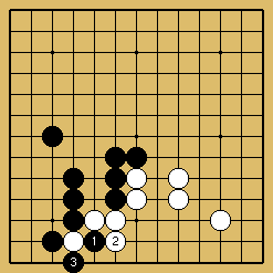 棋譜解説図（数字、記号入り）